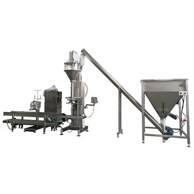 Pakkelinje for pulverfylling