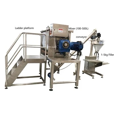 Krydderpulver fyllemaskin Sukkerpulver fyllemaskin